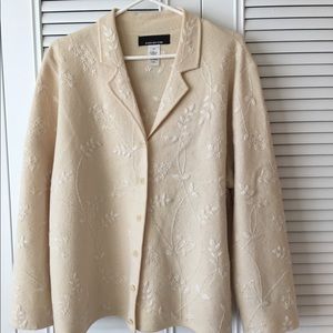 Jones New York sweater jacket